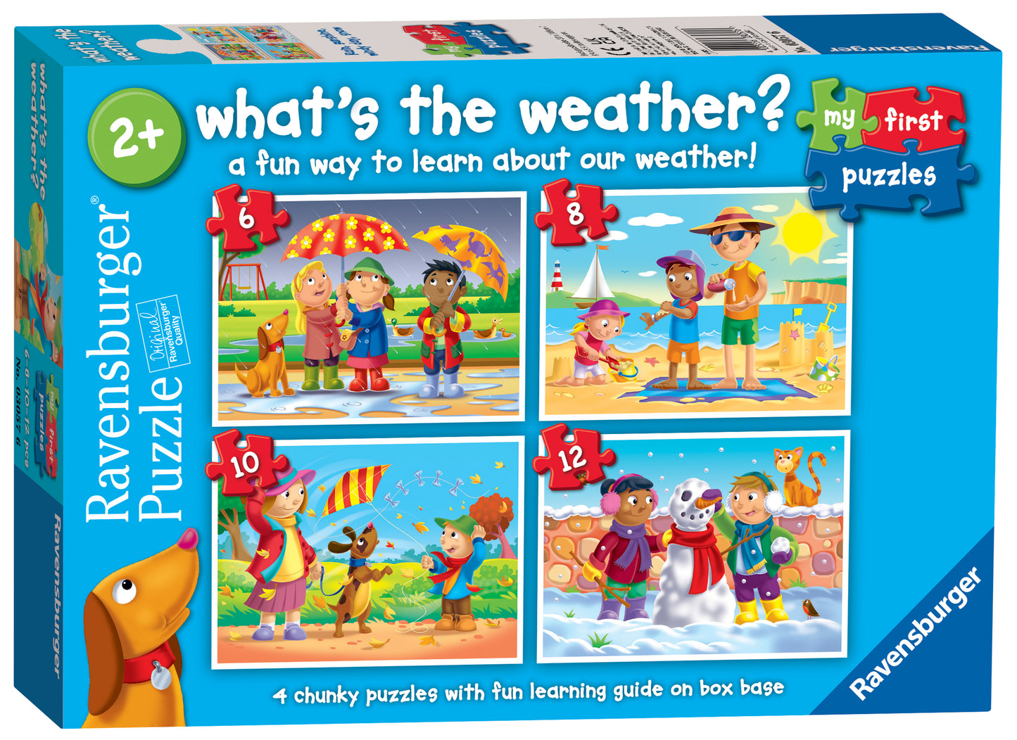 Ravensburger What's the Weather? My First Puzzles (6,8,10,12pc)