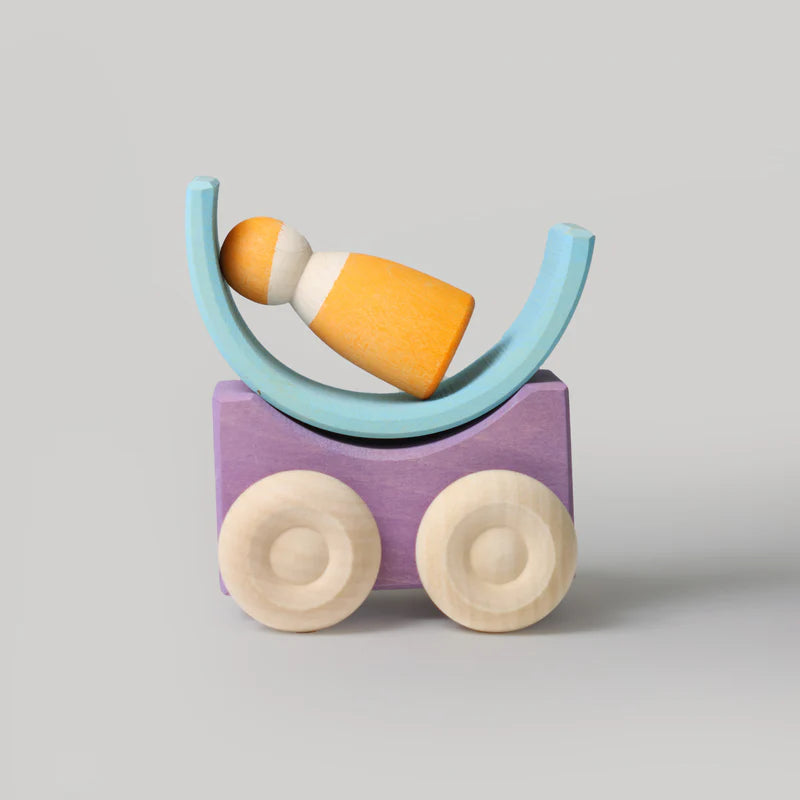 Grimms Stacking Cars Purple