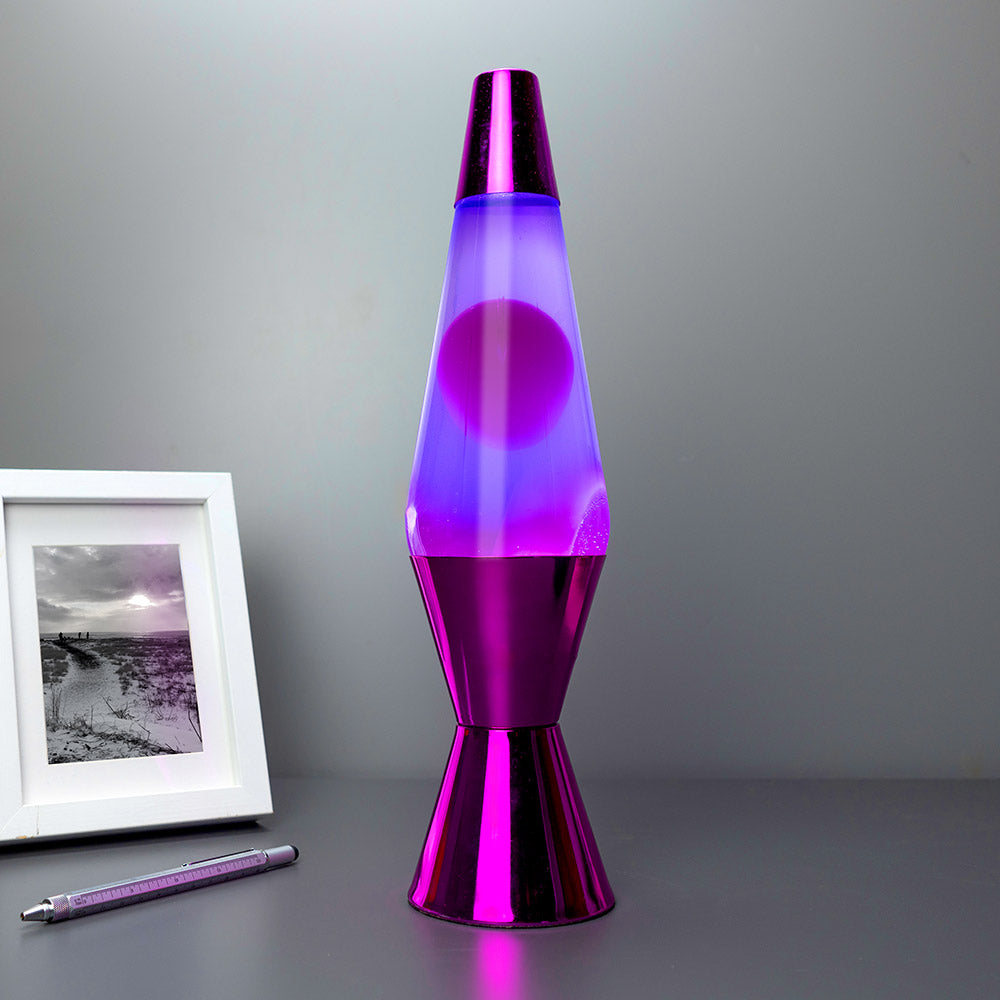 The Source Purple Molten Lamp