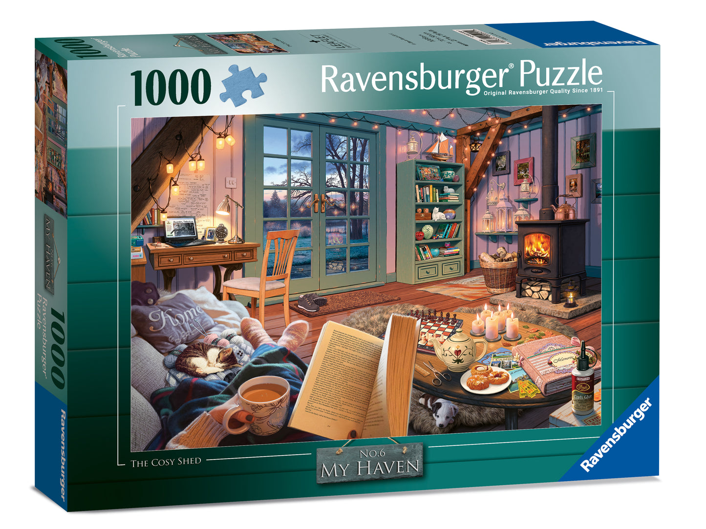 Ravensburger My Haven No 6, The Cosy Shed, 1000pc