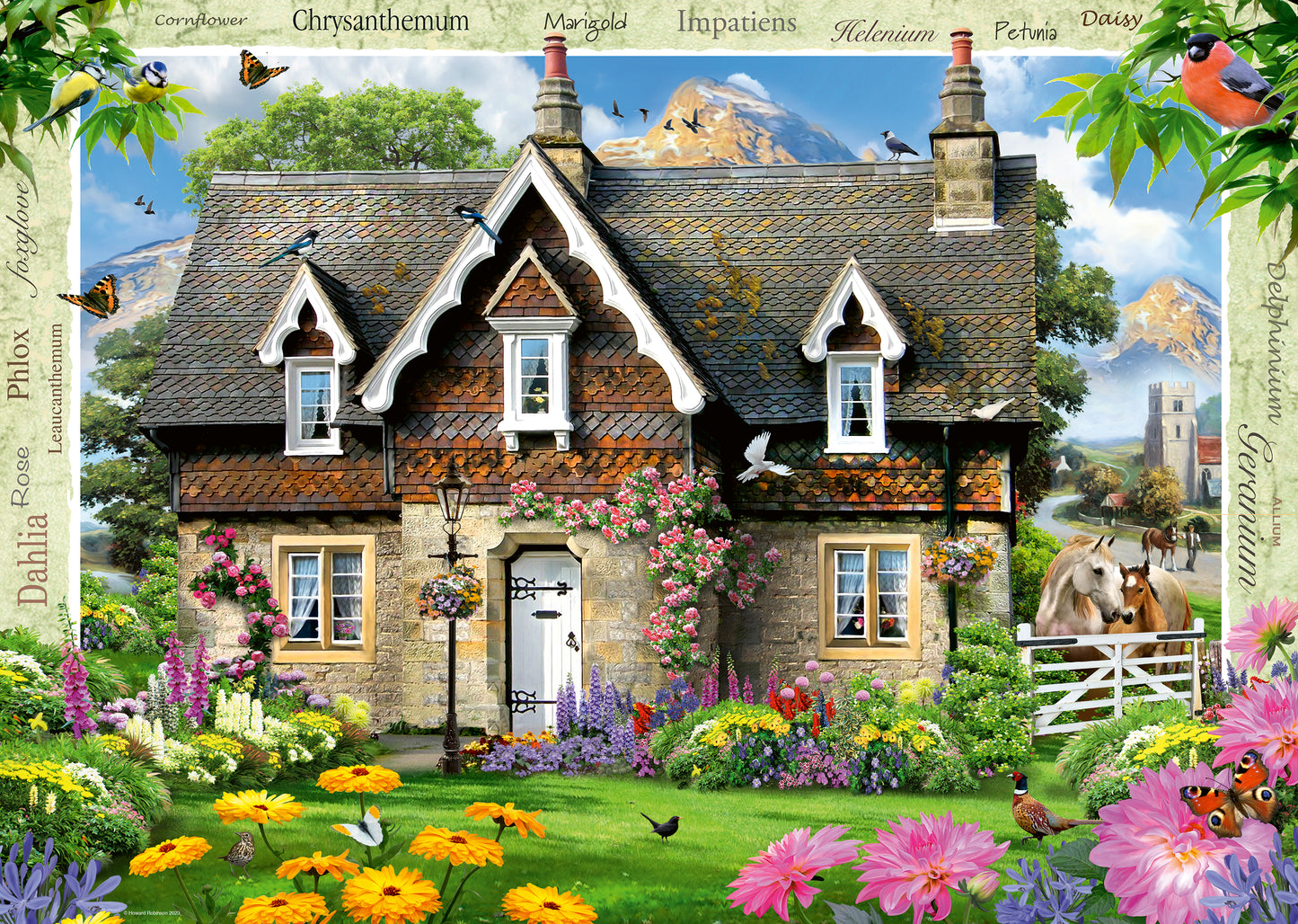 Ravensburger Country Cottage - Hillside Cottage 1000pc