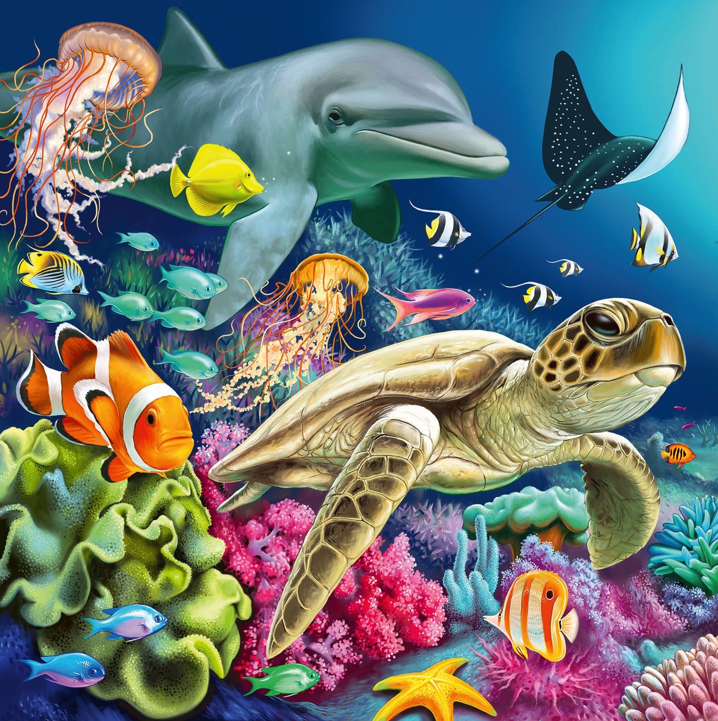 Ravensburger Under Water, 3x49pc