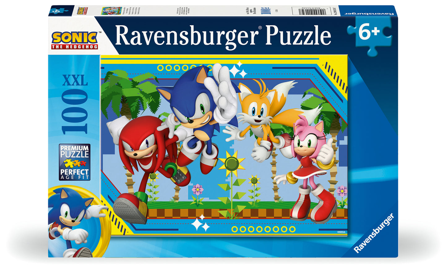 Ravensburger Sonic The Hedgehog, 100pc XXL