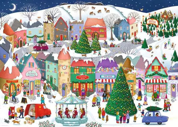 Ravensburger Christmas Town, 1000pc