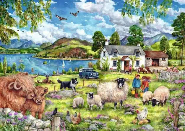 Ravensburger Country Farm, 1000pc