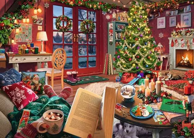 Ravensburger My Haven No.14 - Christmas Shed, 1000pc