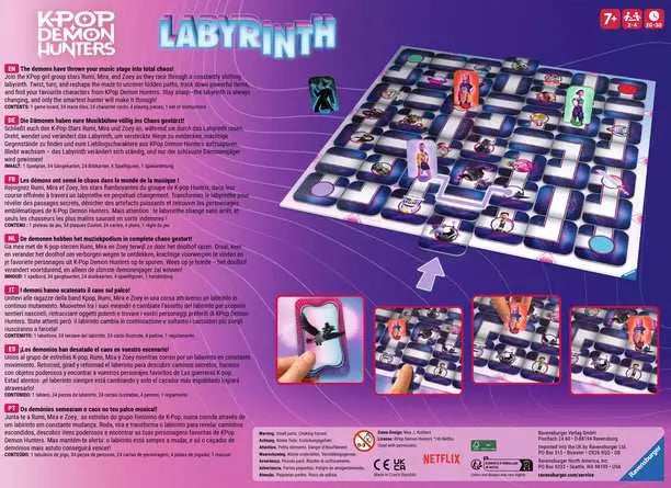 Ravensburger K-Pop Demon Hunters Labyrinth