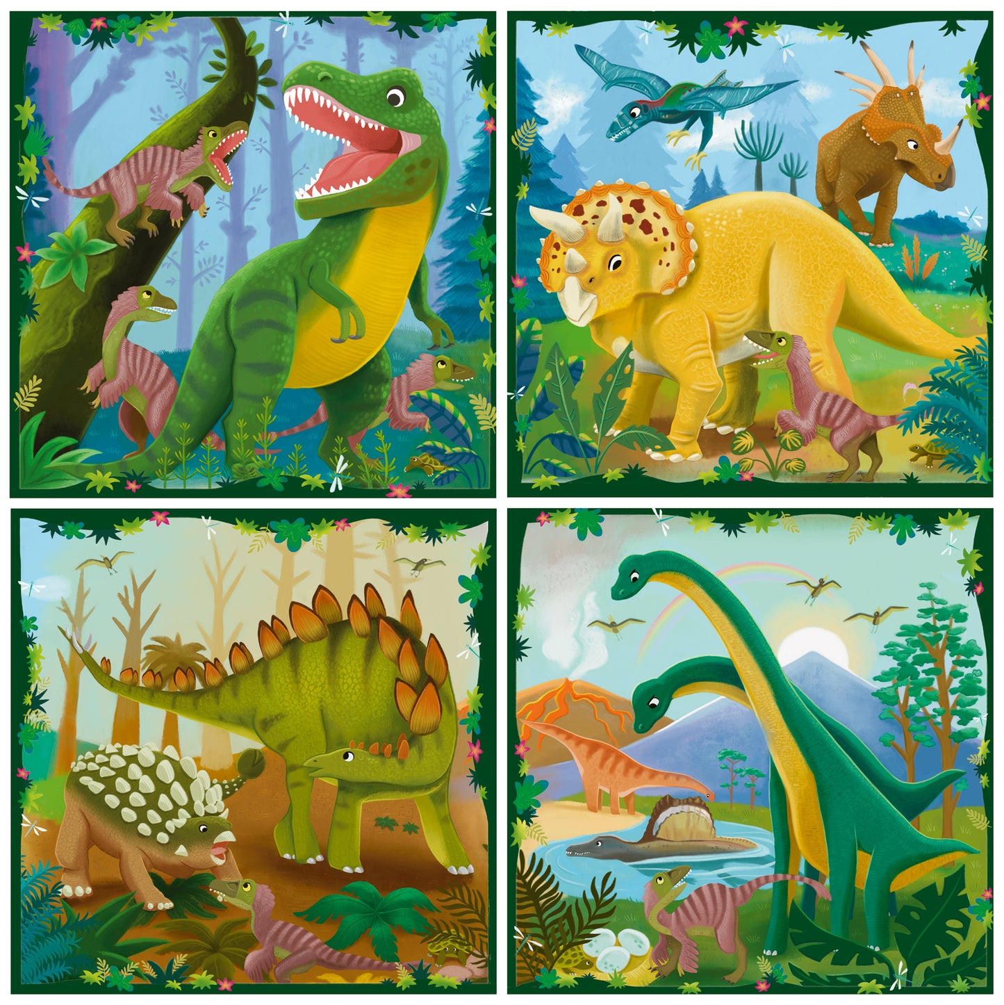 Ravensburger Puzzle Up Dinosaurs (25,36,42,56pc)