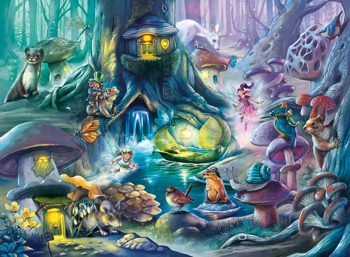 Ravensburger Enchanting Forest, XXL 150pc