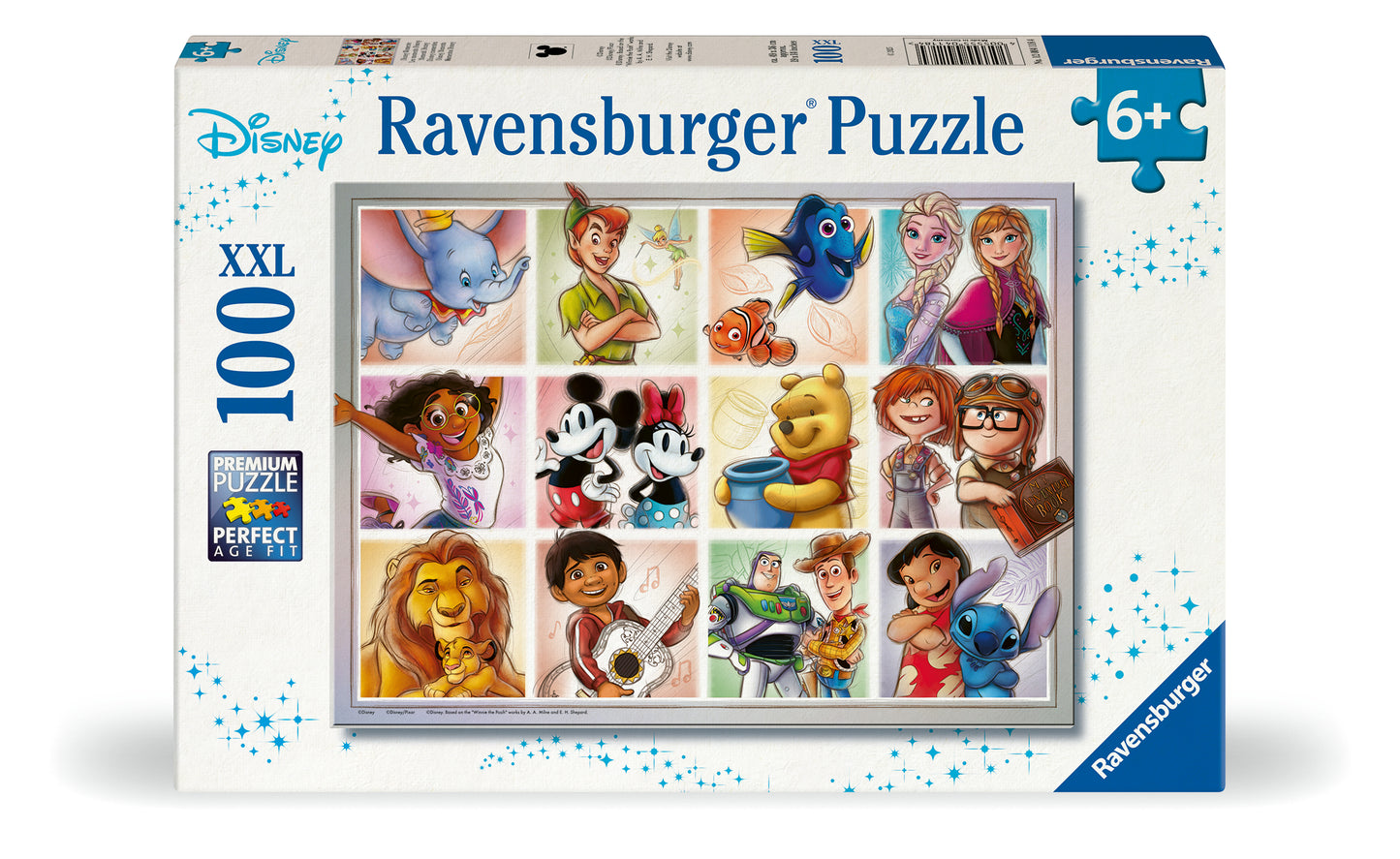 Ravensburger Disney Multicharacter, 100pc XXL