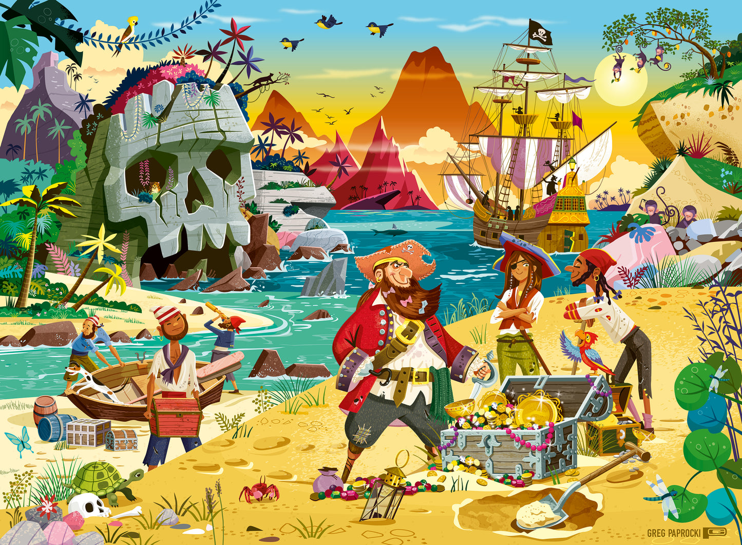 Ravensburger Treasure! 100pc XXL