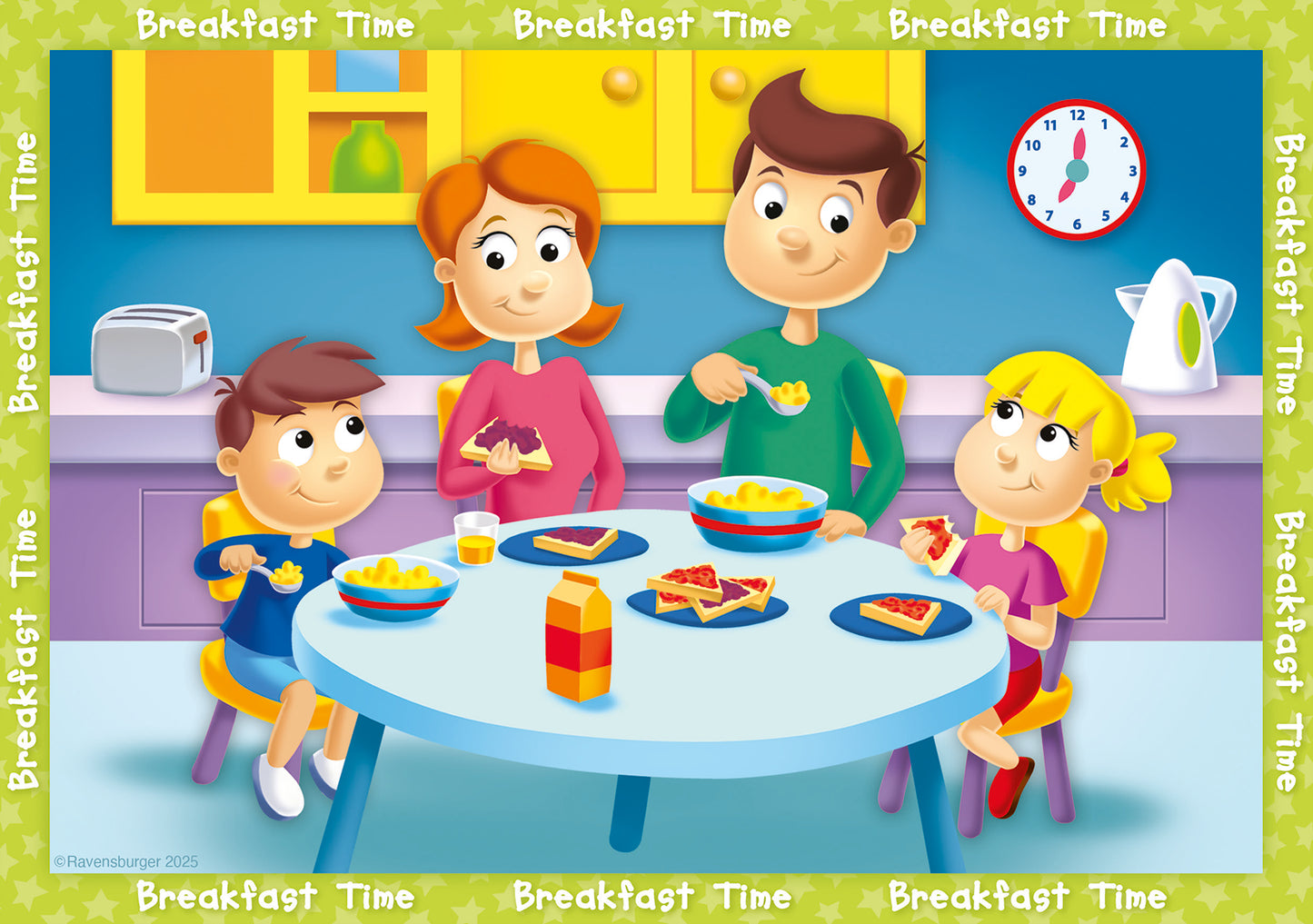 Ravensburger What's the Time? My First Puzzles (6,8,10,12pc)