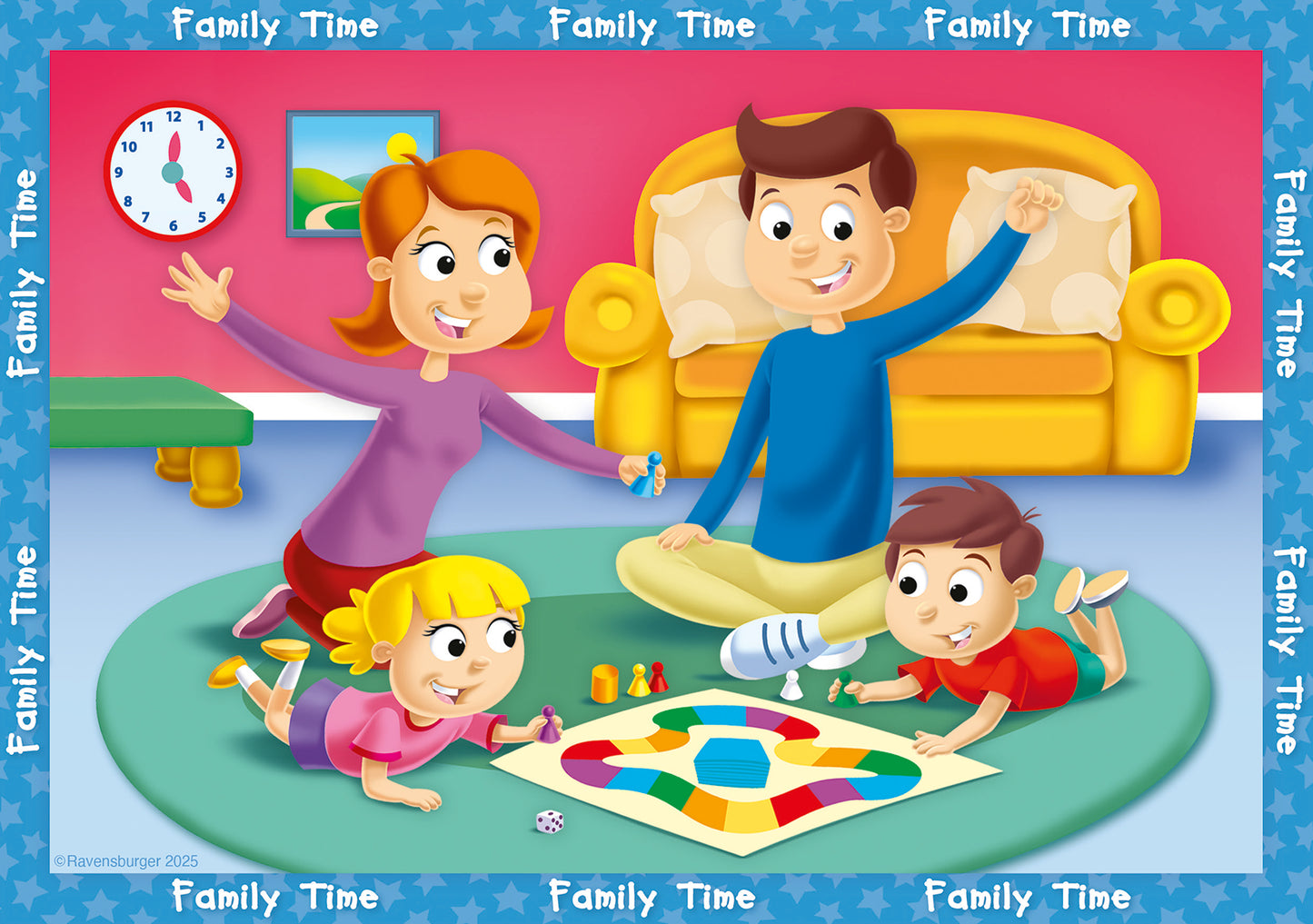 Ravensburger What's the Time? My First Puzzles (6,8,10,12pc)