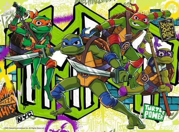 Ravensburger Tales of Teenage Mutant Ninja Turtles, 200pc XXL
