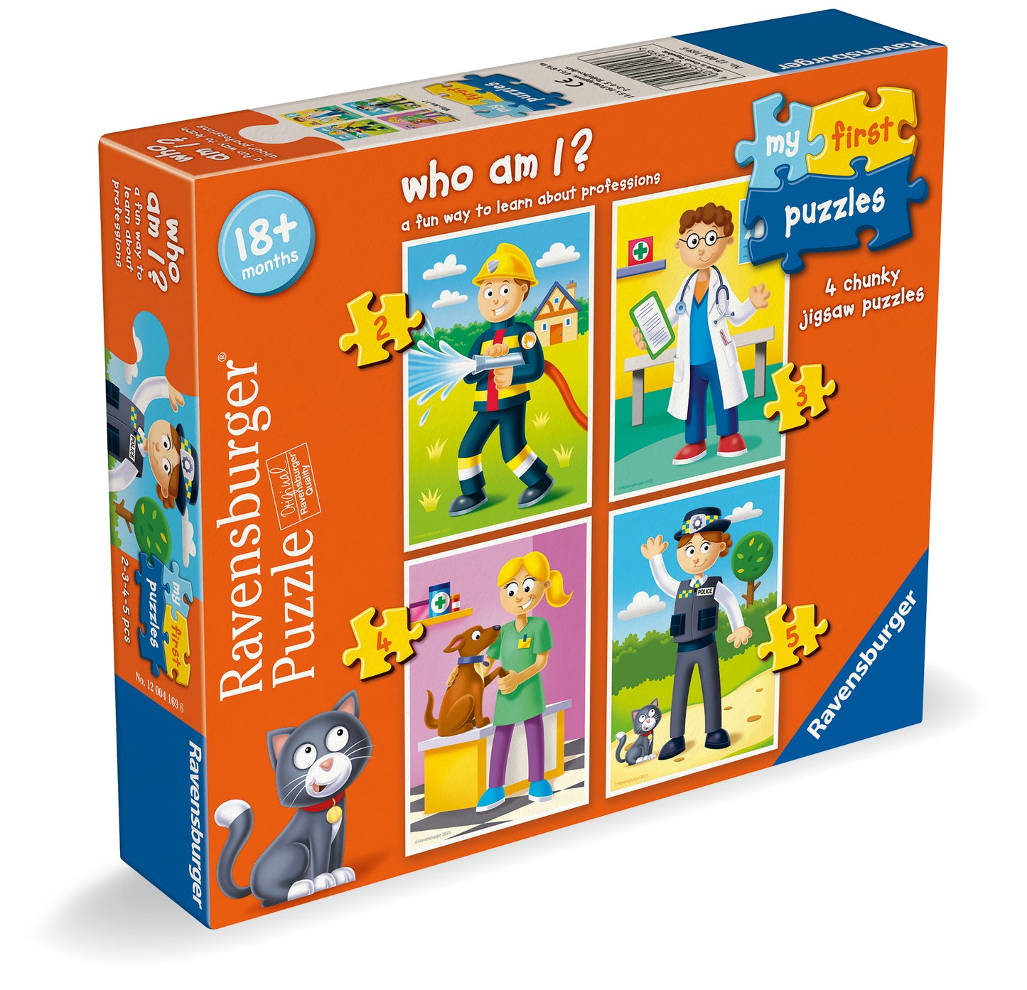Ravensburger Who Am I? My First Puzzles (2,3,4,5pc)