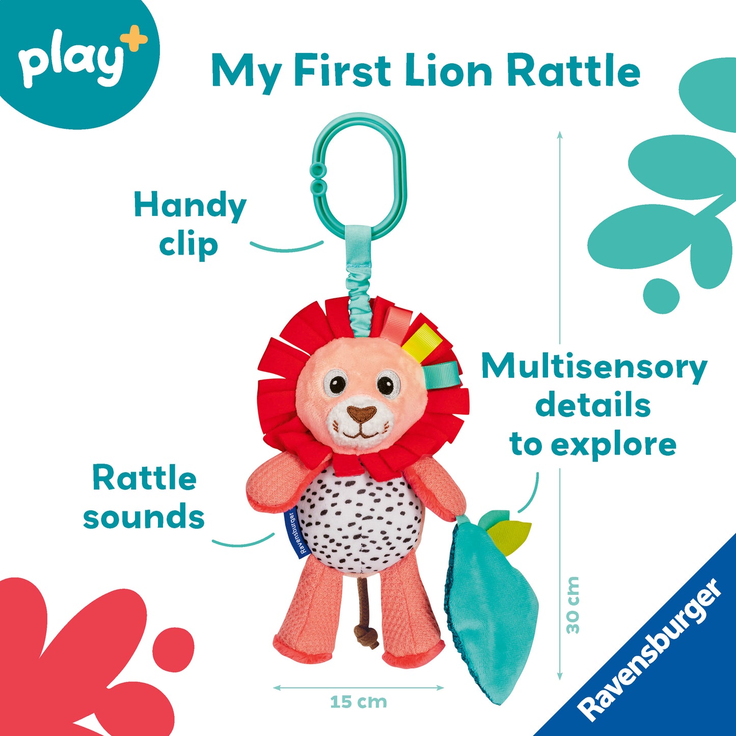 Ravensburger Shake & Rattle Lion
