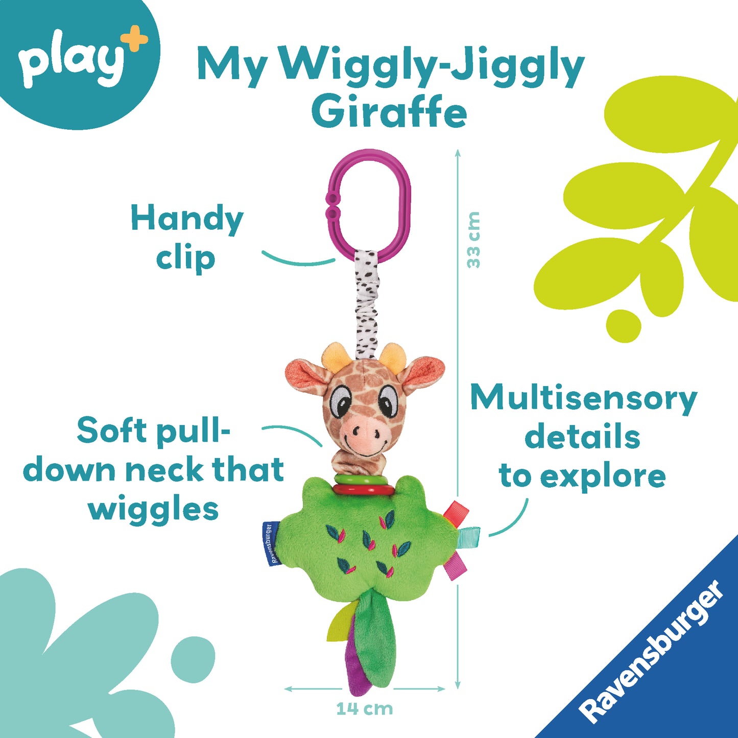 Ravensburger Pull & Wiggle Giraffe