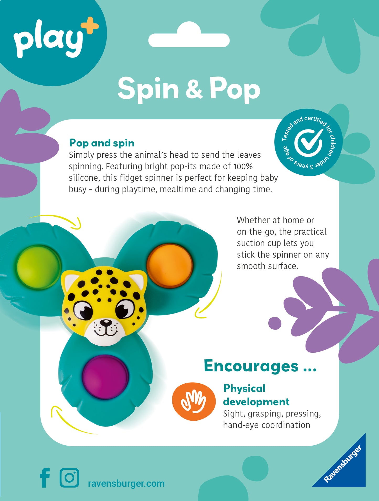 Ravensburger Spin & Pop: Leopard