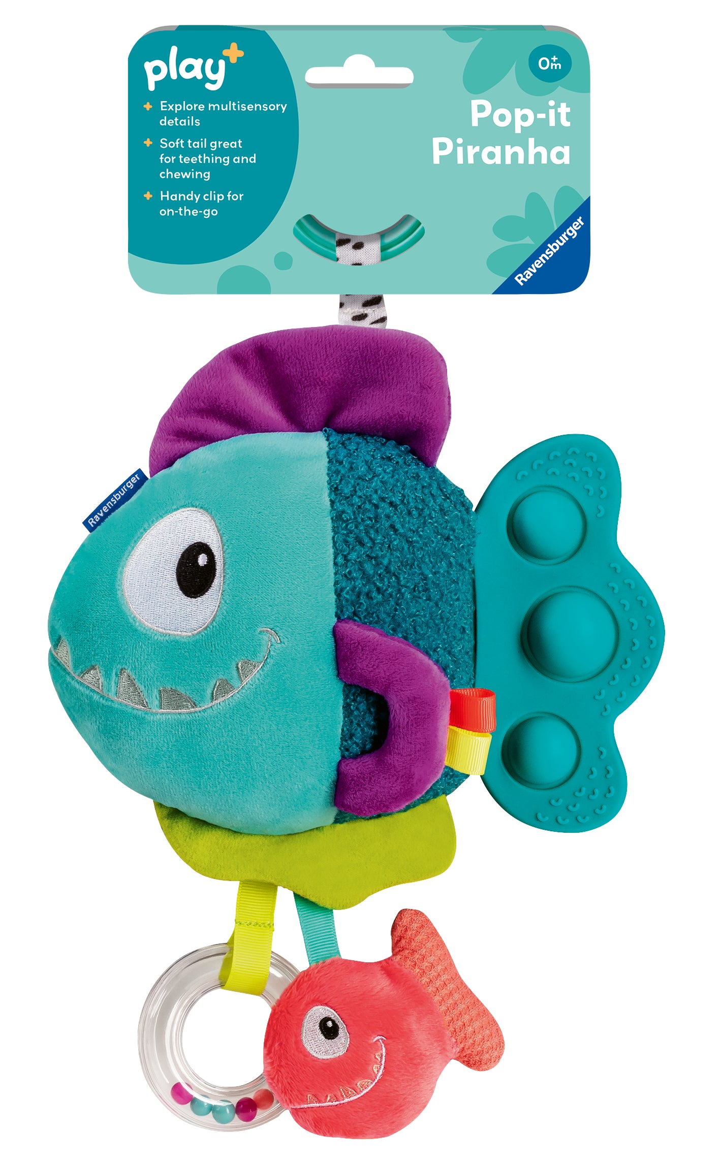 Ravensburger Pop-it Piranha (Blue)