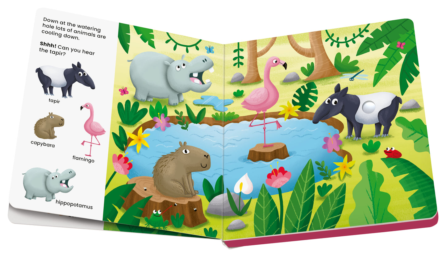 Ravensburger Shh Who's there? Jungle Animals Book