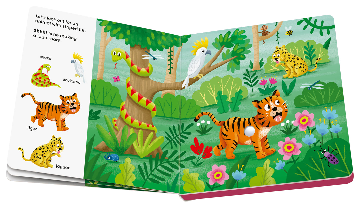 Ravensburger Shh Who's there? Jungle Animals Book