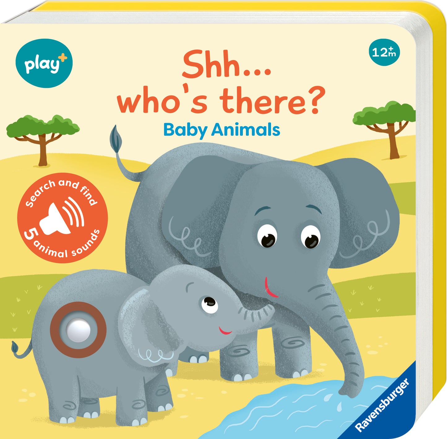 Ravensburger Shh Who's there? Baby Animals Book