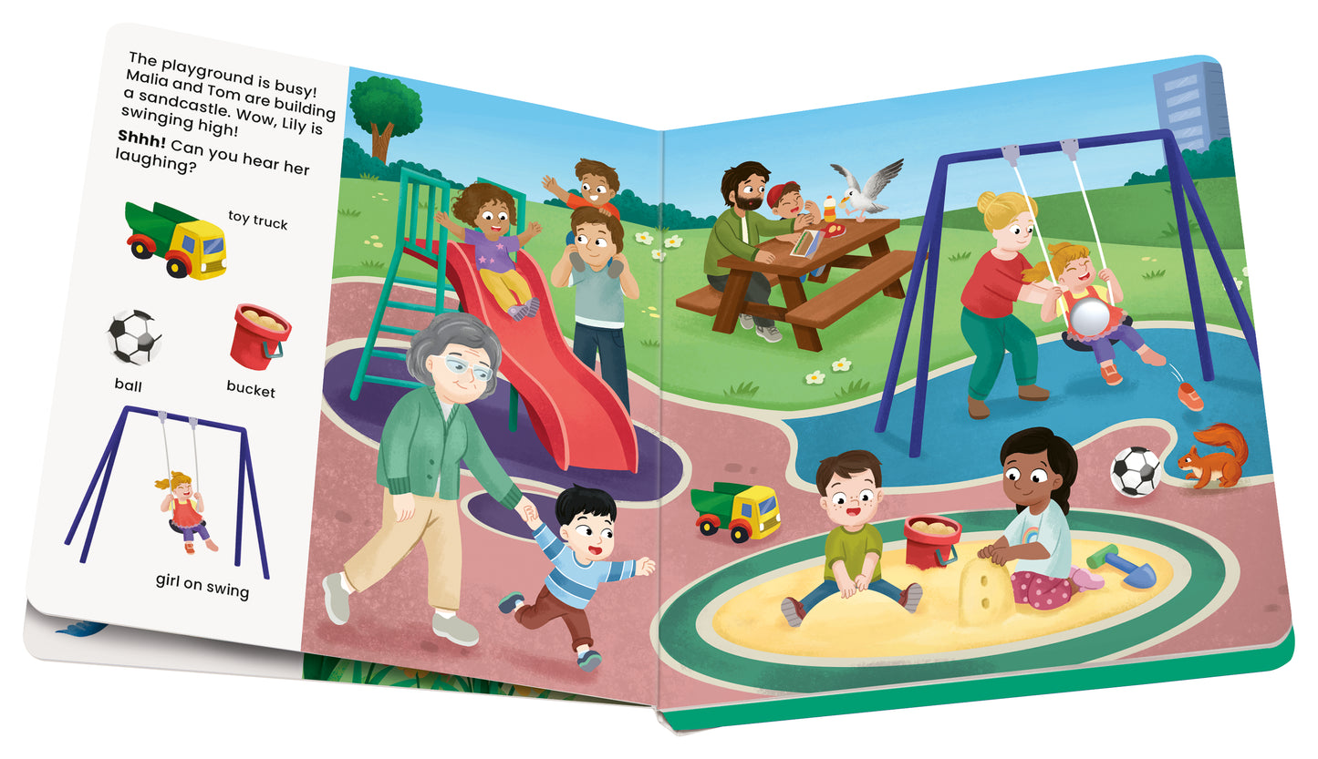 Ravensburger Shh Who's there? At the Park Book