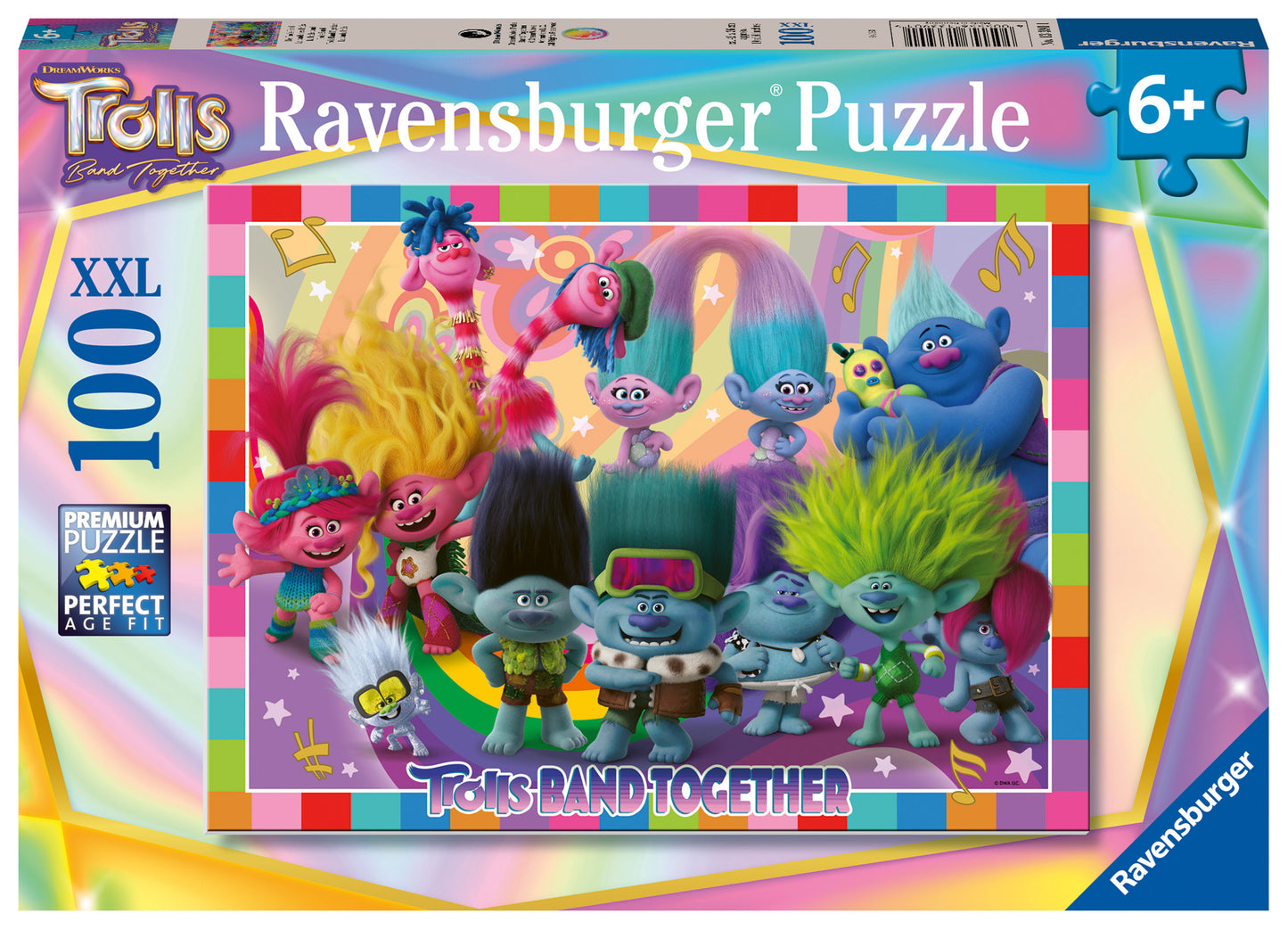 Ravensburger Trolls 3 Movie, 100pc XXL