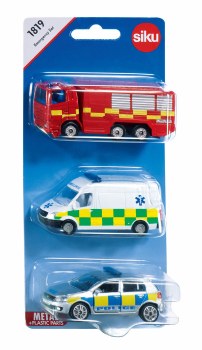 Siku 1:87 Emergency Vehicles Set