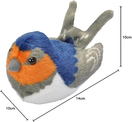 Wild Republic Plush Bird Rspb Swallow 18Cm