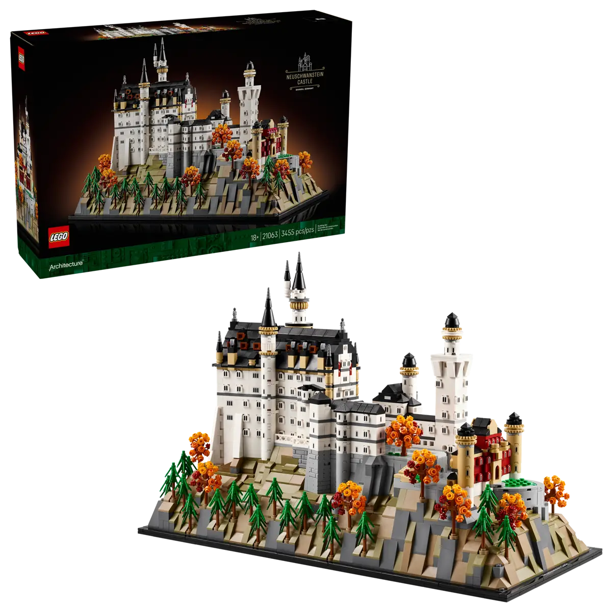 Lego Architecture 21063 Neuschwanstein Castle
