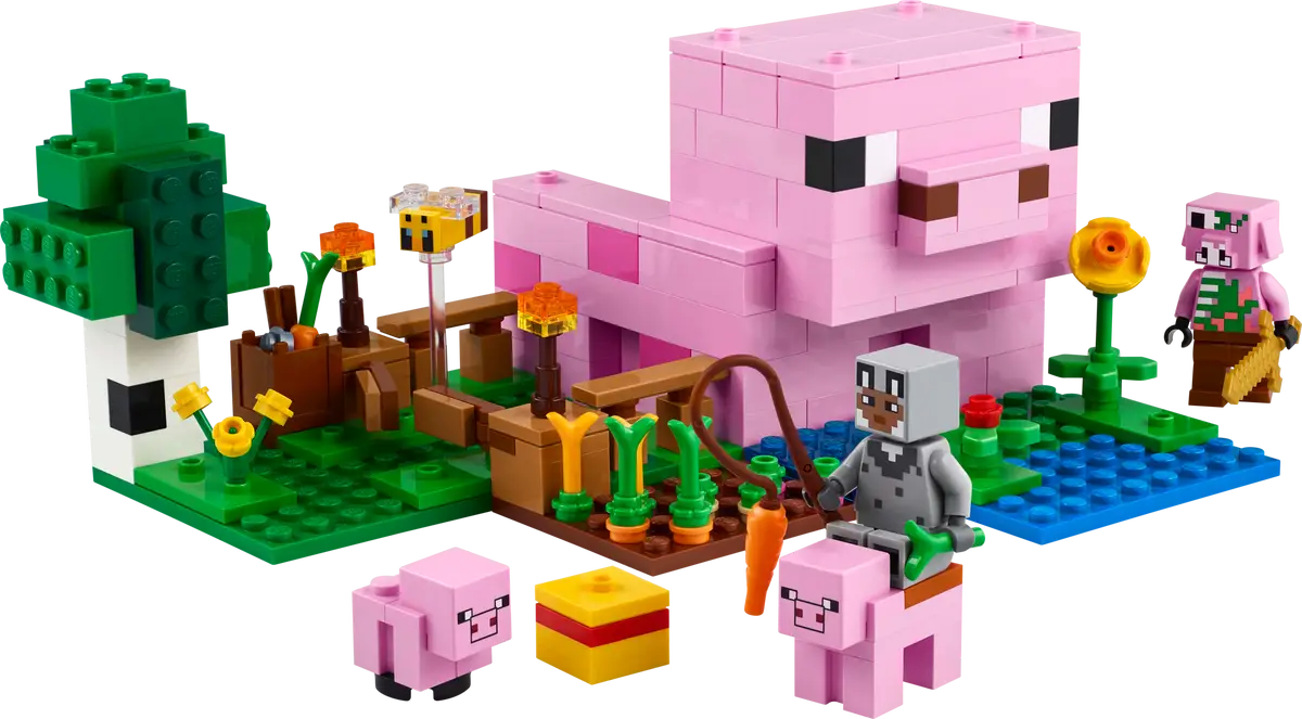 Lego  Minecraft 21268 The Baby Pig House