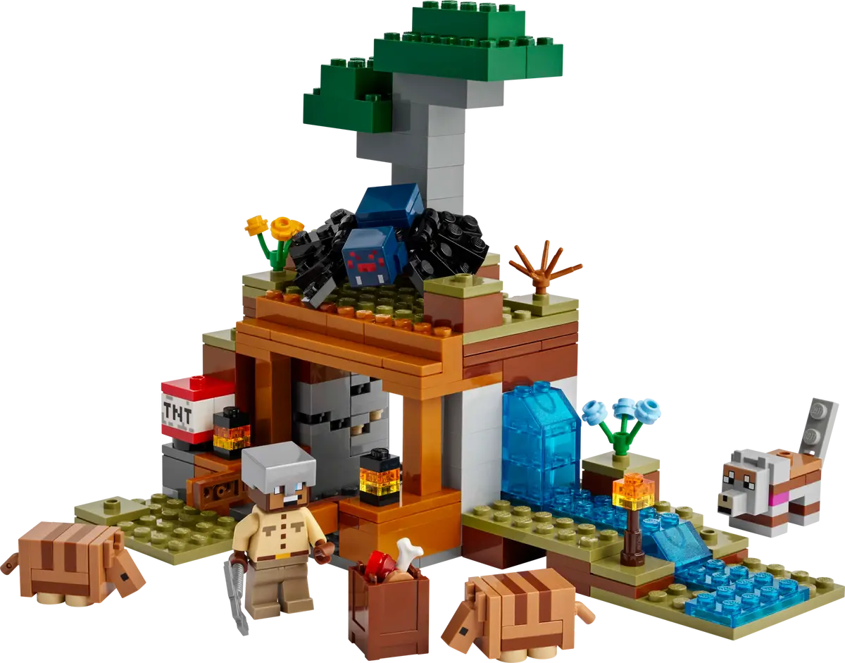 Lego  Minecraft 21269 The Armadillo Mine Expedition