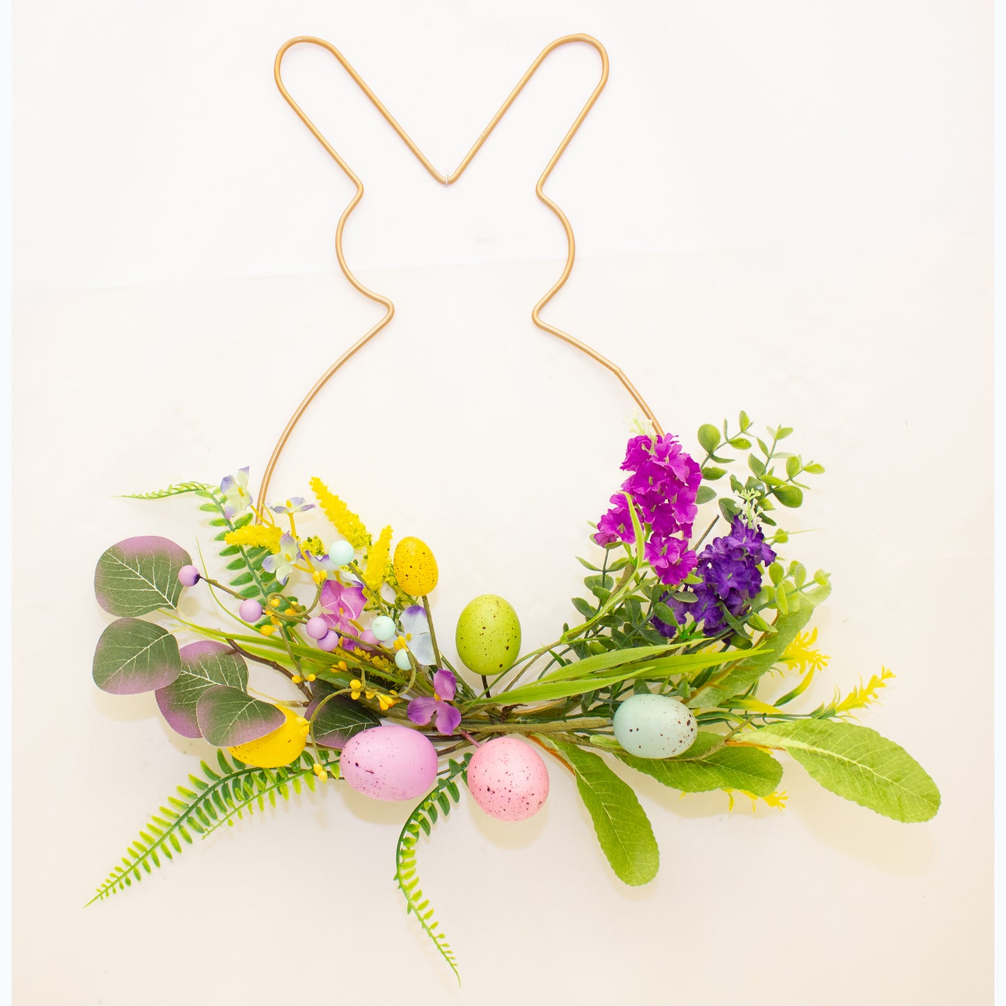 Enchante Easter Bloom Wire Bunny Decor 40cms