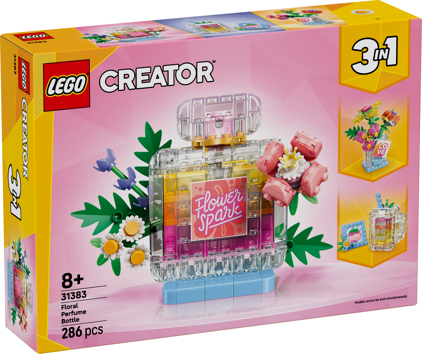 LEGO Creator 31383 Floral Decor Perfume Bottle