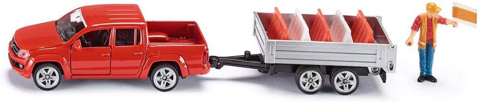 Siku 1:55 Pick-Up W/Tipping Trailer *