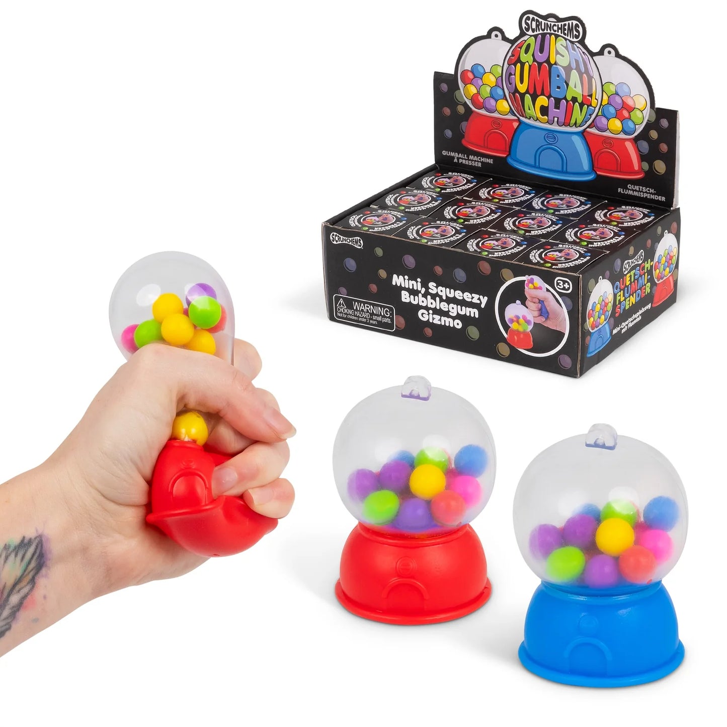 Tobar Scrunchems Squishy Gumball Machine