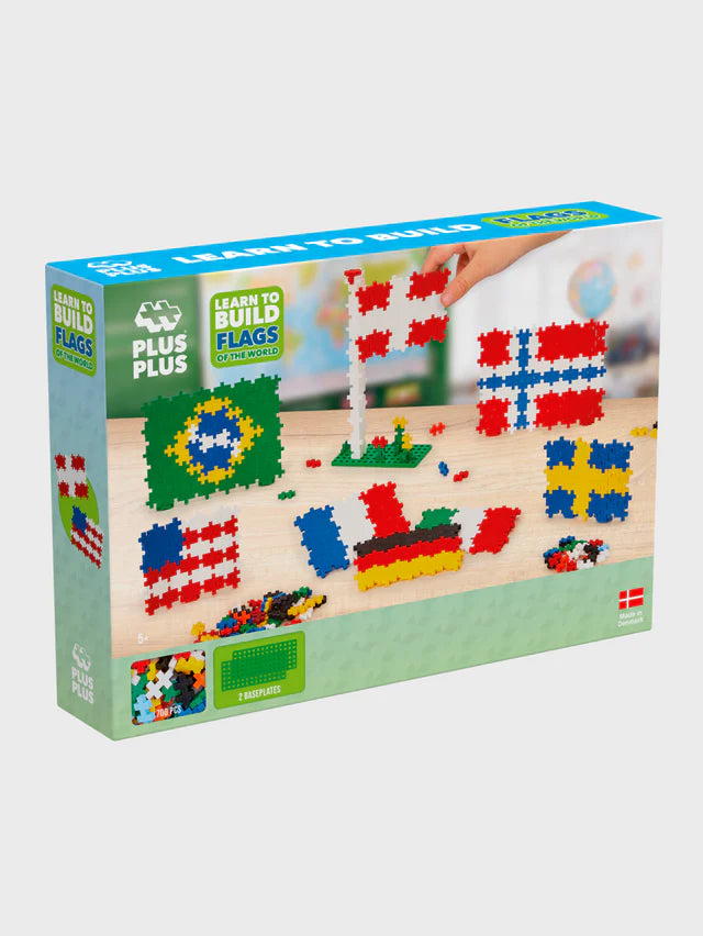 Plus Plus Learn to Build Flags of the World