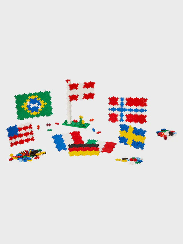 Plus Plus Learn to Build Flags of the World