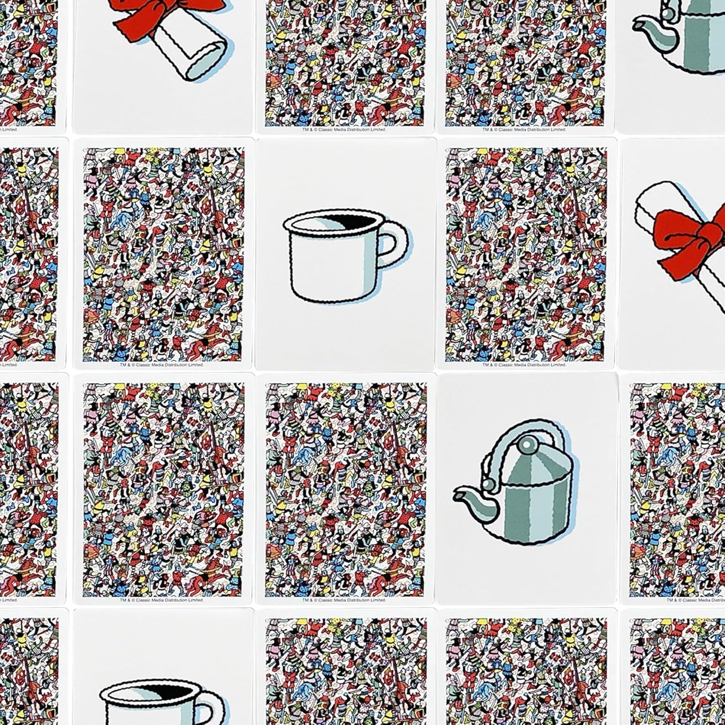 University Games Where's Wally Memory Card Game