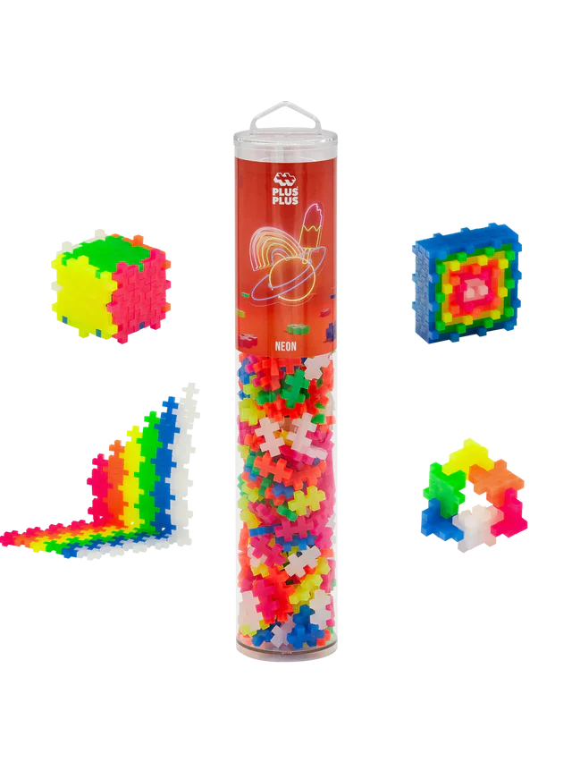 Plus Plus Tube - 240 pc Neon