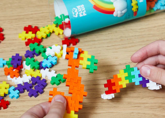 Plus Plus Tube 240 pc - Rainbow Mix