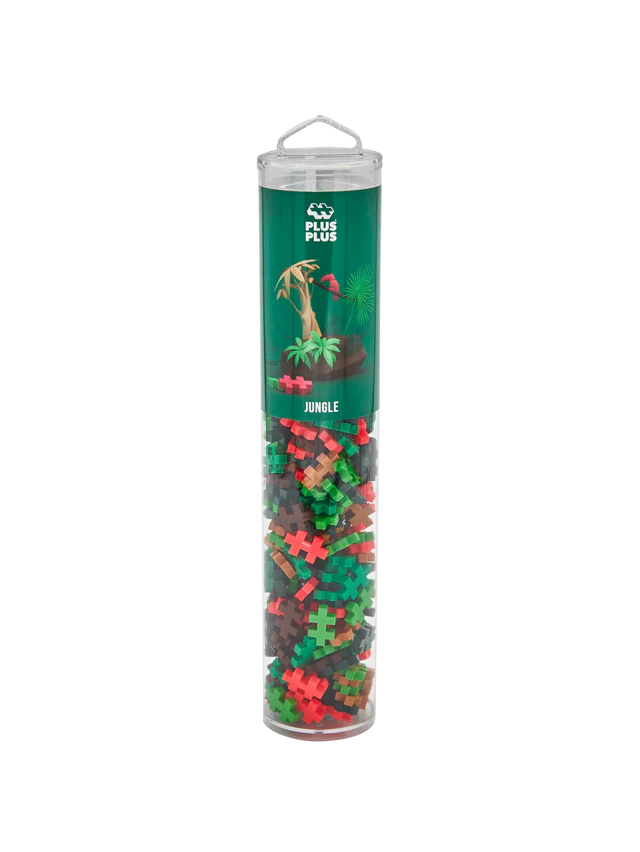 Plus Plus Tube 240 pc - Jungle Mix
