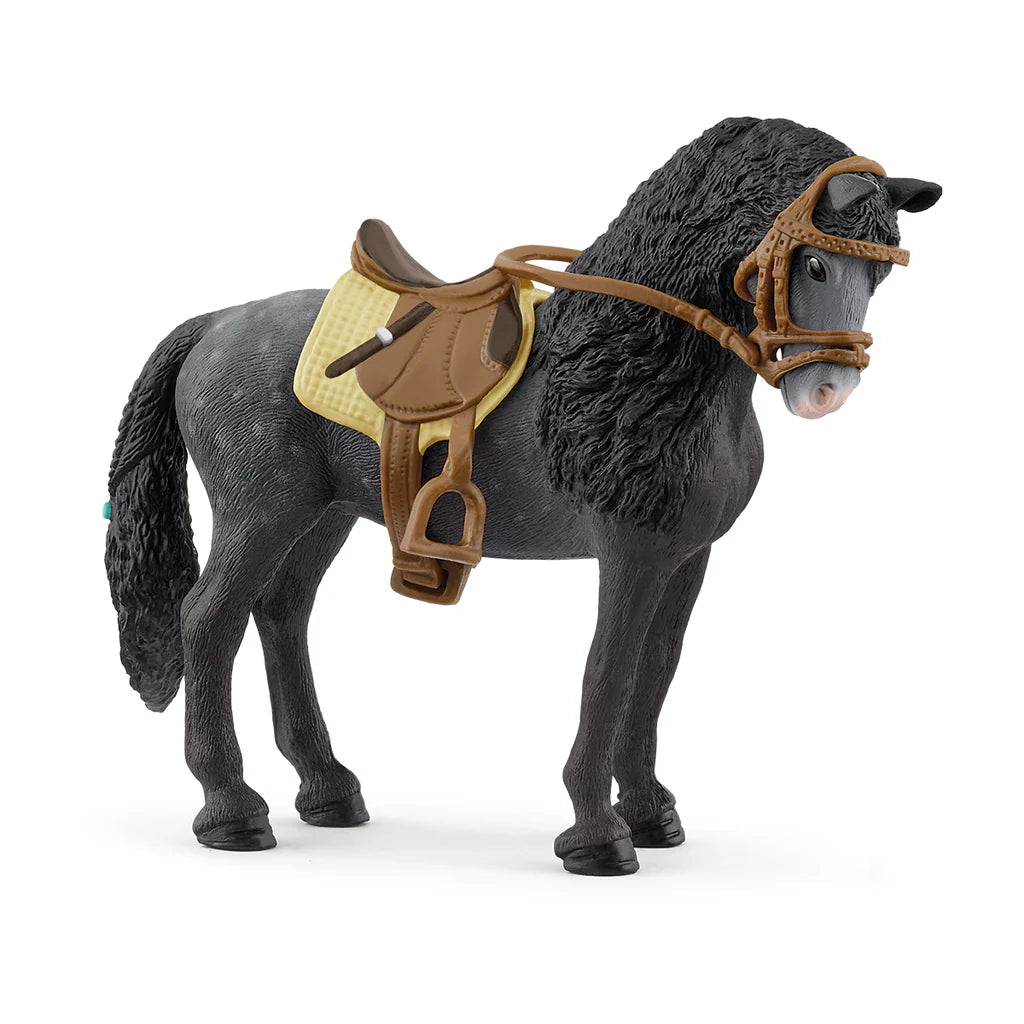 Schleich Pura Raza Espanola Mare With Saddle And Bridle