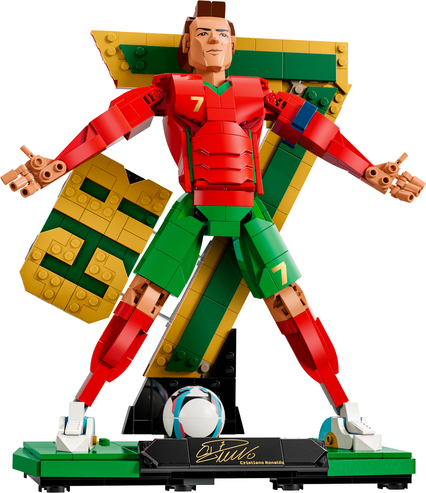 LEGO Editions Sports 43016 2026 Ronaldo Sculpture 2-in-1
