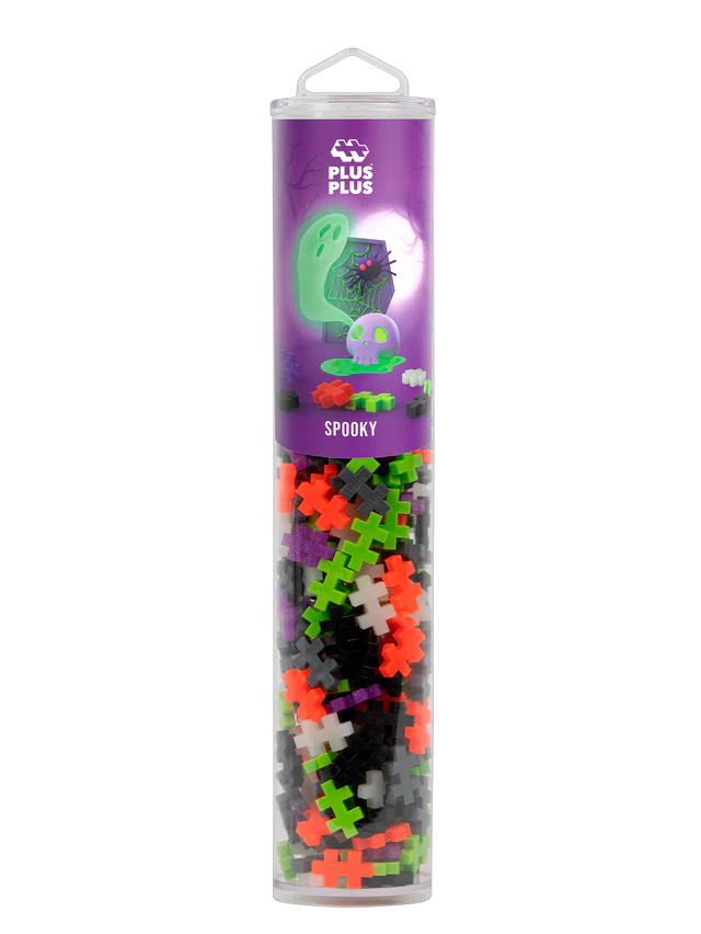 Plus Plus Tube 240pc - Spooky Mix