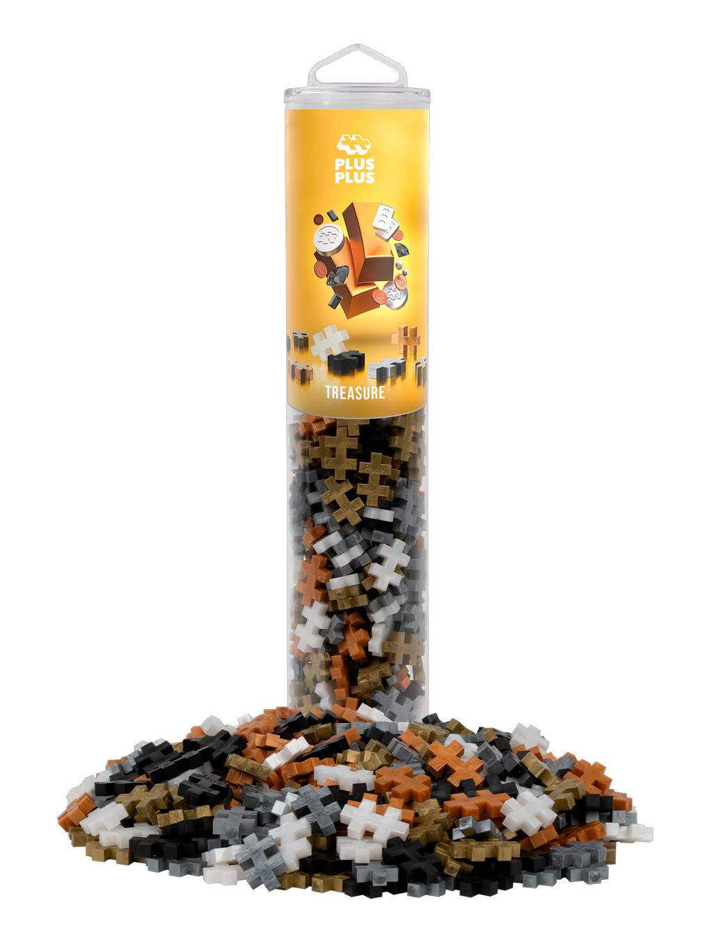 Plus Plus Tube 240pc - Treasure Mix