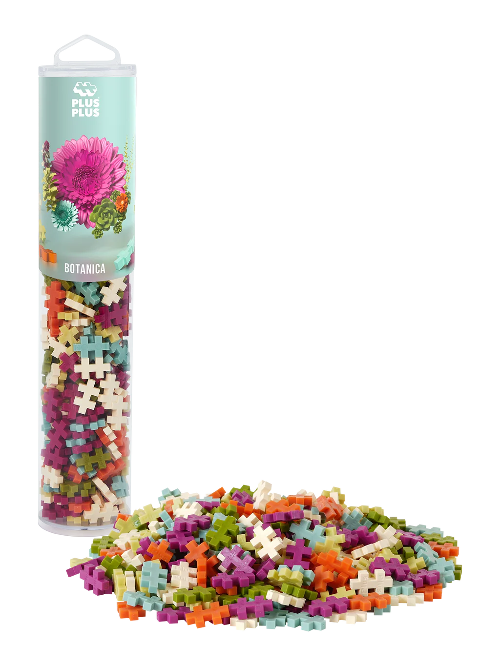 Plus Plus Tube 240pc - Botanica