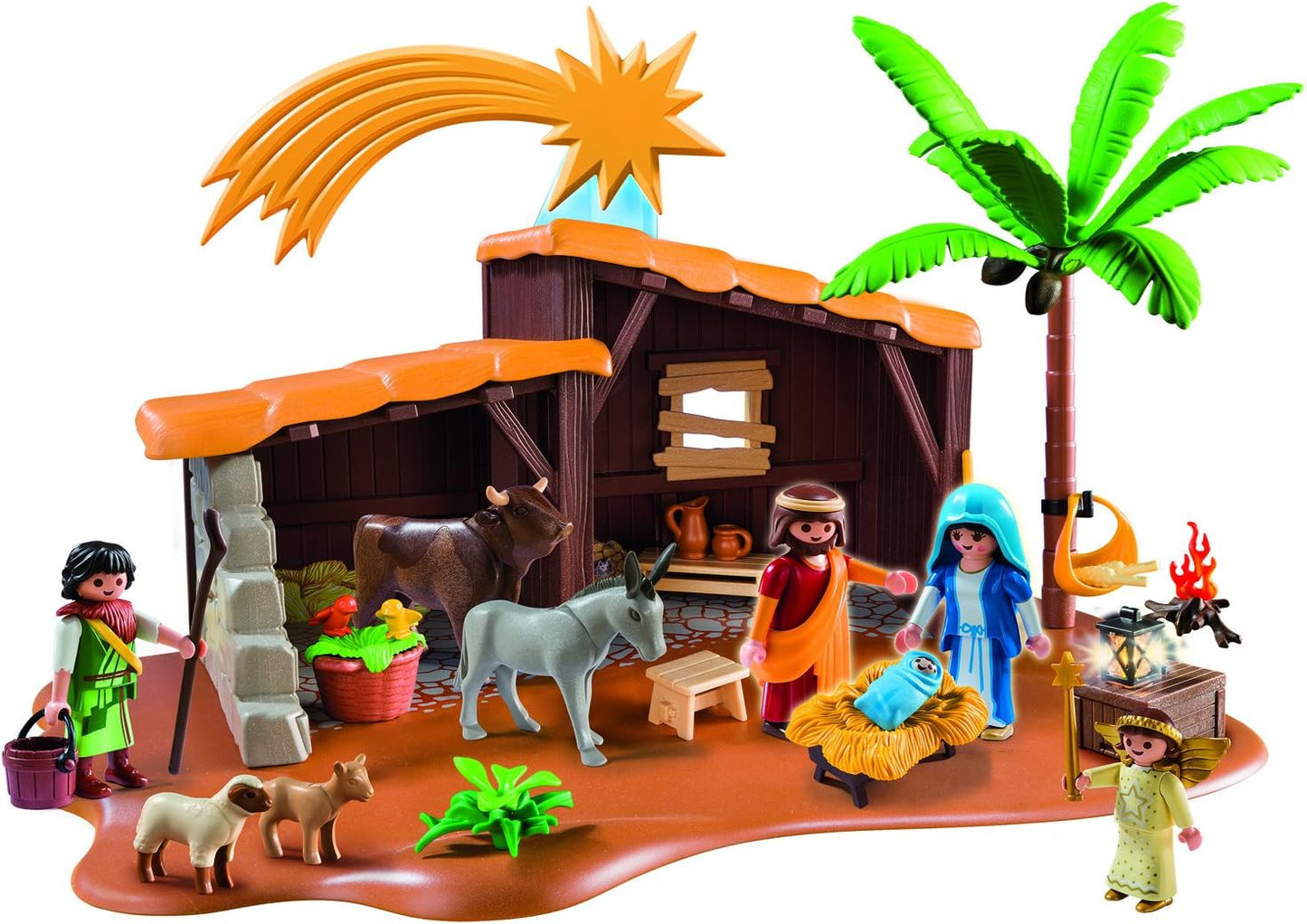 Playmobil 5588 History Nativity Stable with Manger