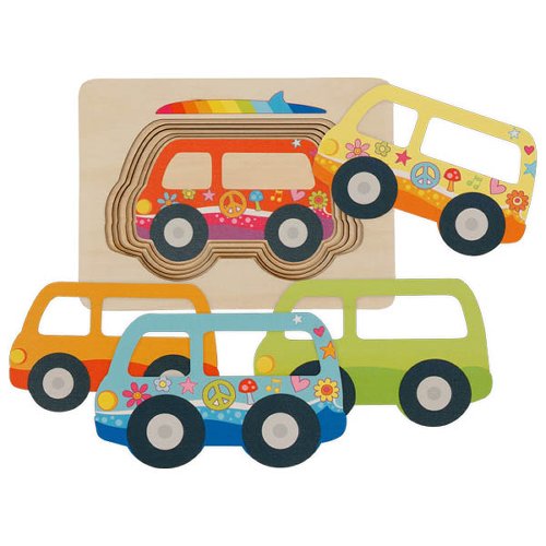 Goki Puzzle Van - 5 Layers